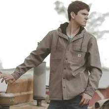 Carhartt Rain Defender 男士重磅宽松连帽衬衫夹克105022 ￥635.68